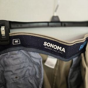 Sonoma Men's Athletic Shorts - Beige